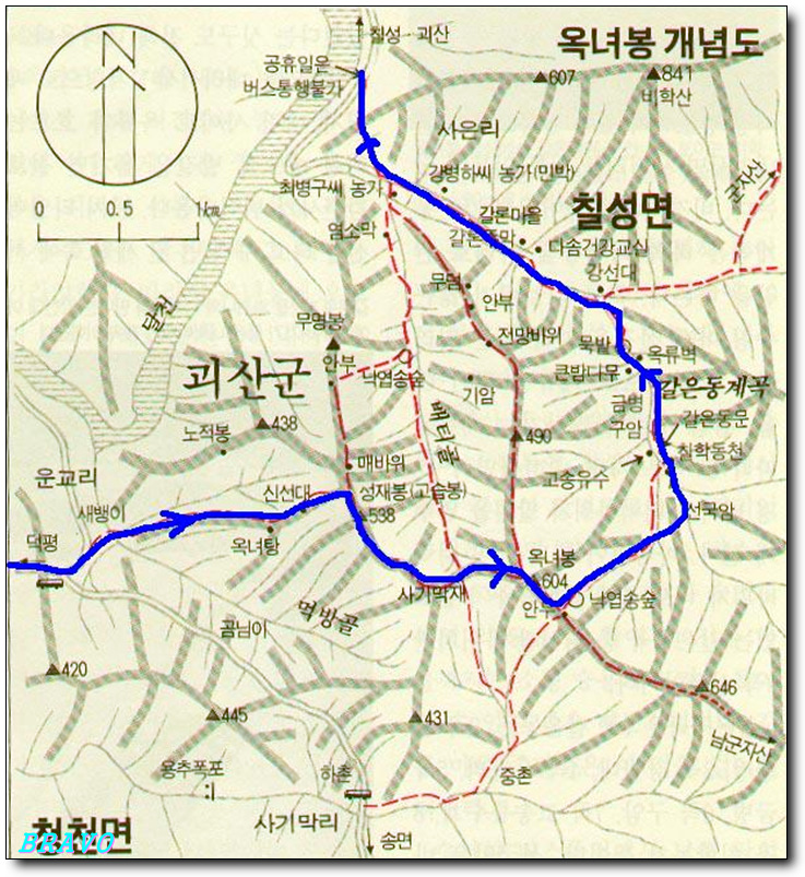 옥녀봉 이미지