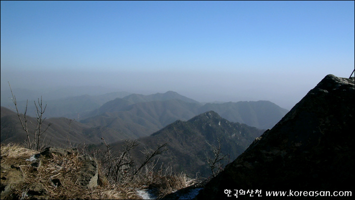 용문산 정상 이미지