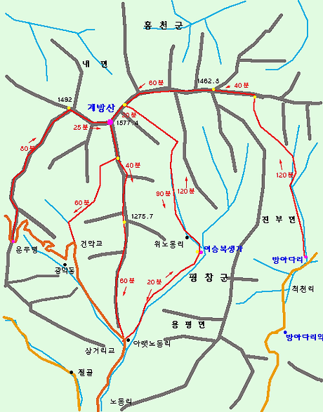 계방산 이미지