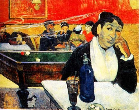 폴 고갱 作‘아를의 밤의 카페’(지누부인의 초상) (1890)